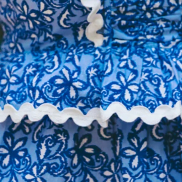 Roller Rabbit  Smocked Top - NWOT - Picture 6 of 6